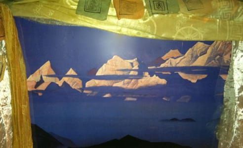 Artwork Title: Pink Mountains Archival Print