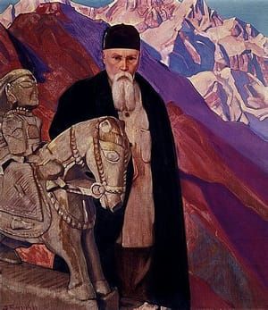 Artwork Title: Self Portrait with Guga Chohan
