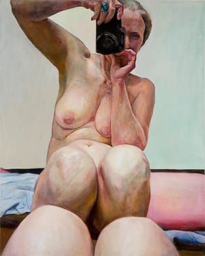Artwork Title: Knees Together