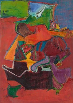 Artwork Title: Red Ground