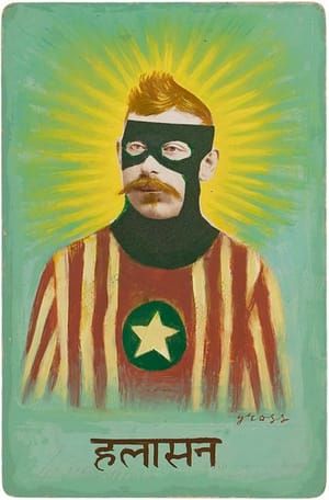 Artwork Title: Captain Hindi