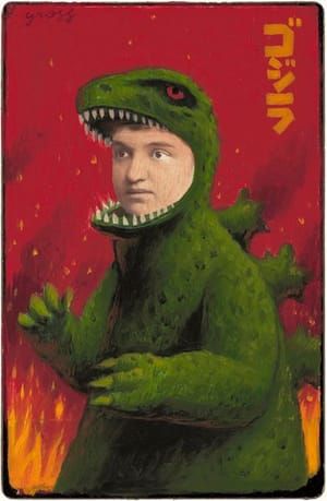 Artwork Title: Godzilla