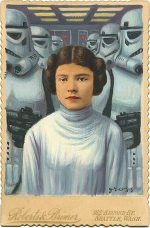 Artwork Title: Leia's Very Bad Day