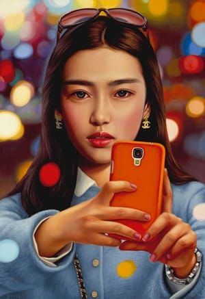 Artwork Title: Selfie
