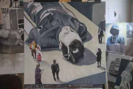Artwork Title: Exhibitionniste