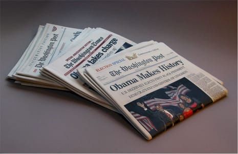 Artwork Title: Newspapers