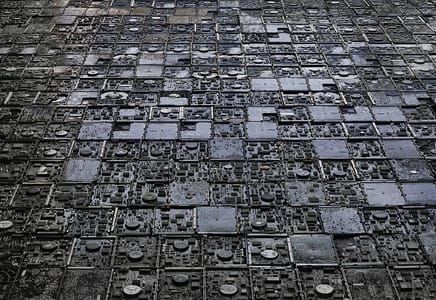 Artwork Title: Circuit Boards, Atlanta