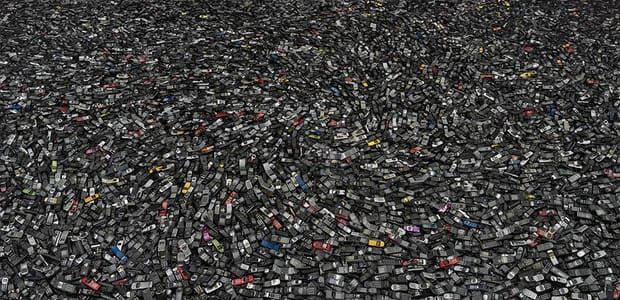 Artwork Title: Cell Phones #2, Atlanta