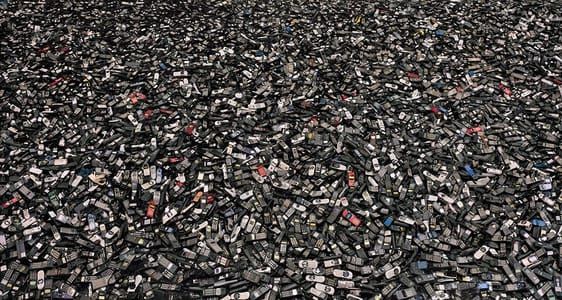 Artwork Title: Cell Phones, Orlando