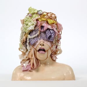 Artwork Title: Untitled (frosted Bust)