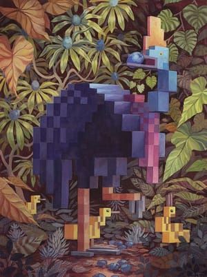 Artwork Title: Cassowary