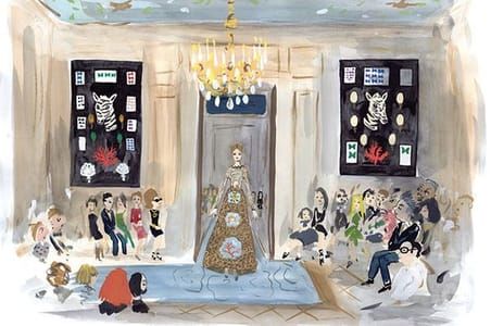 Artwork Title: Valentino Show
