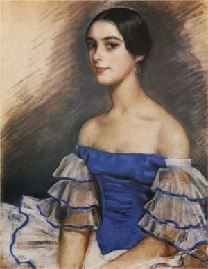Artwork Title: N. Geydenreyh in Blue