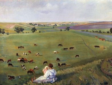 Artwork Title: In the Meadow,