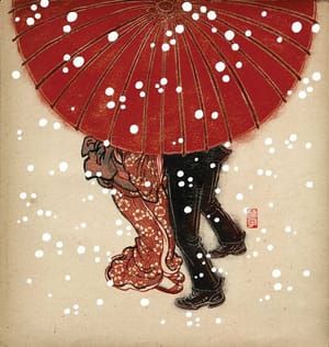 Artwork Title: Spring Snow Book Cover