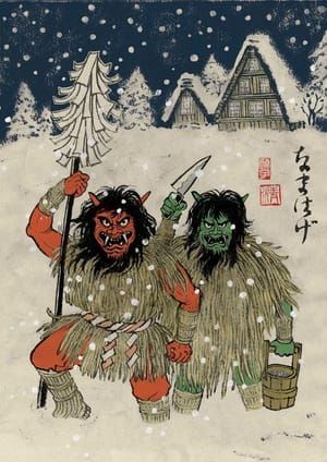 Artwork Title: Namahage