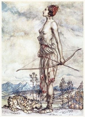 Artwork Title: The Huntress Dian