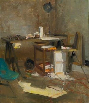 Artwork Title: Studio in the Morning