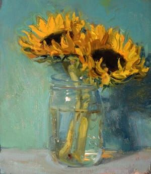 Artwork Title: Sunflowers