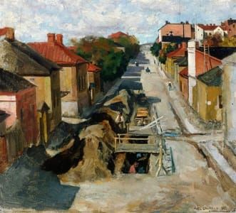 Artwork Title: View from Fredrikinkatu