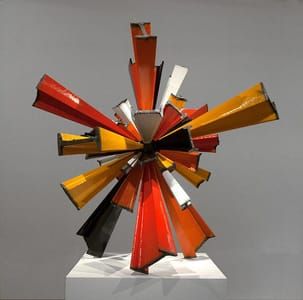 Artwork Title: I-beam Sunburst
