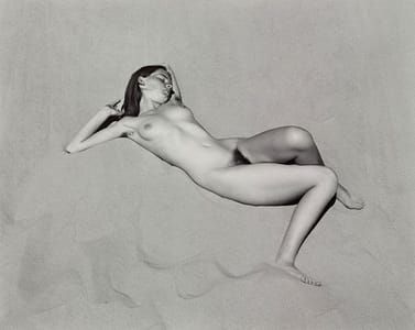 Artwork Title: Nude on Sand, Oceano