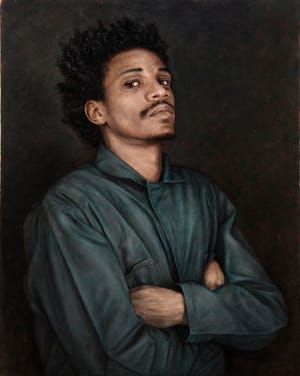 Artwork Title: Keith Blue - Jumpsuit