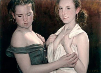 Artwork Title: 2 Girls
