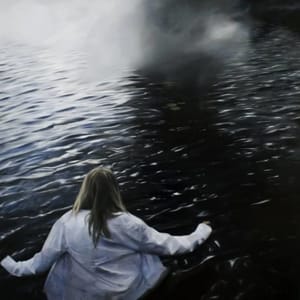 Artwork Title: Evening Swim