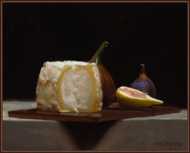 Artwork Title: Chevre and Figs