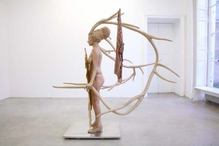 Artwork Title: Warrior with Cloak and Shield