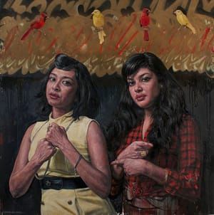 Artwork Title: Sister Support