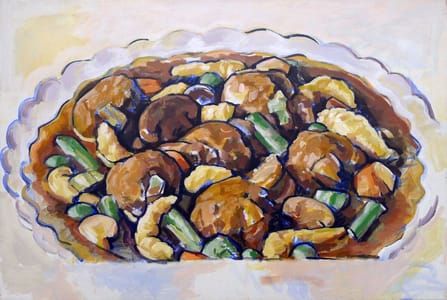 Artwork Title: Meatball Dumpling Stew