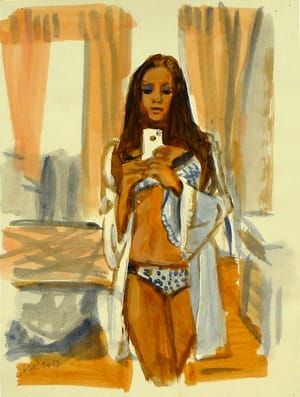 Artwork Title: Backpage (polka Dot Panties)