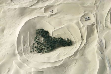 Artwork Title: Oasis in miniature, Algeria 1972