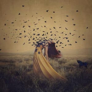 Artwork Title: The Sound Of Flying Souls, Part 2