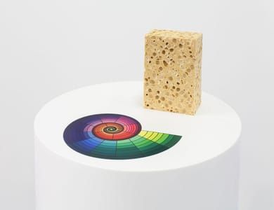 Artwork Title: Sublimation Untitled (Sponge/,Color Chart)