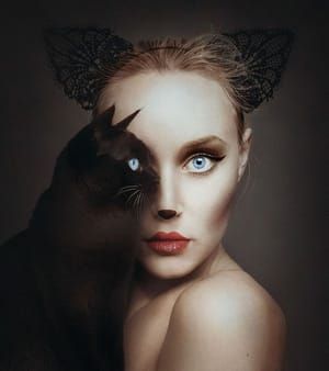 Artwork Title: Animeyed - Kitty