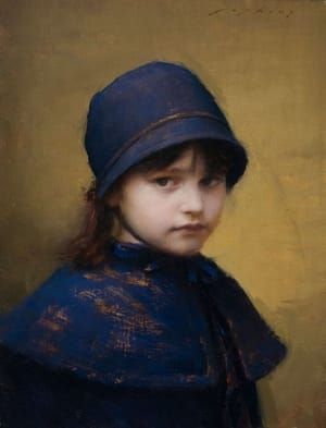 Artwork Title: Skylar in Blue