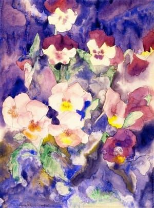 Artwork Title: Pansies