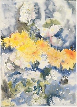 Artwork Title: Yellow And Blue