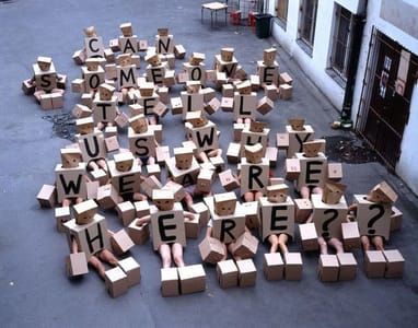 Artwork Title: Can Someone Tell us Why We Are Here?