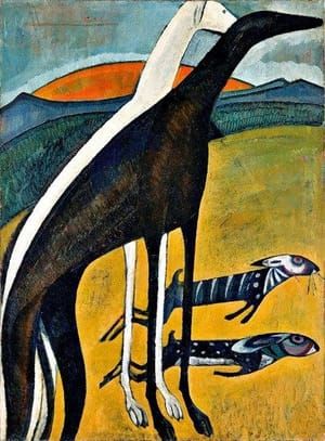 Artwork Title: El Galgos (The Grayhounds)
