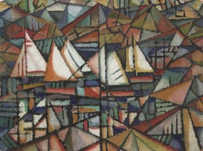 Artwork Title: Untitled (boats)