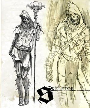 Artwork Title: Skeletor