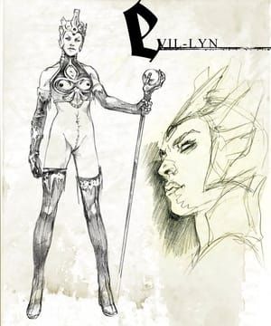 Artwork Title: Evil-Lyn