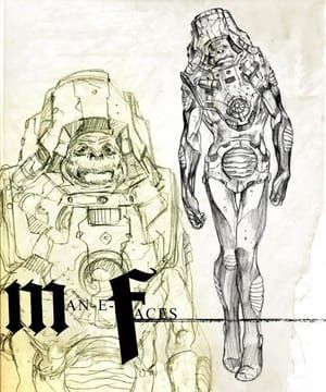 Artwork Title: Man-e-Faces