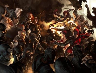 Artwork Title: Daredevil 100
