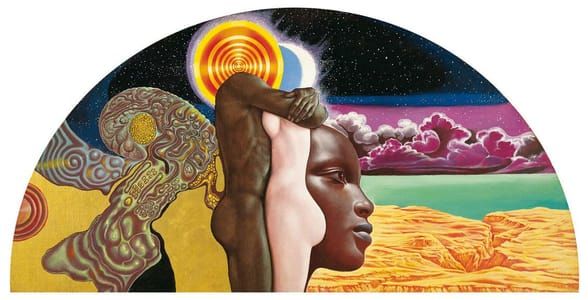 Artwork Title: Sun - Moon