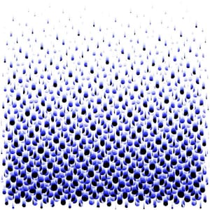 Artwork Title: Cascade Blue